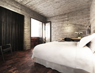 Visualisierung Architektur Innen Hotel Plasencia Mexiko 2013