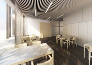 Visualisierung Architektur Innen Wohn Pflegezentrum Blumenrain 2015